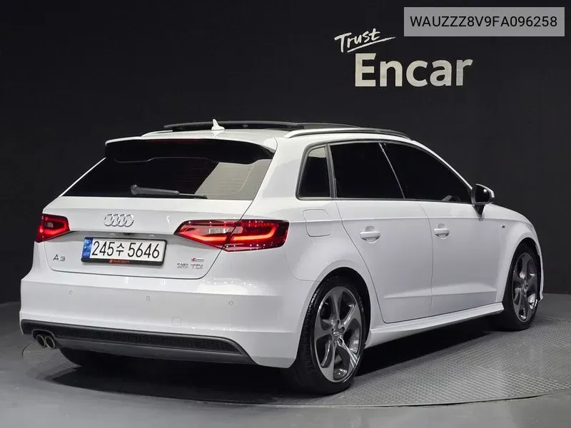 Audi New A3 35 Tdi Dynamic Sportback Sports Edition 8V VIN: WAUZZZ8V9FA096258 Lot: 38163705