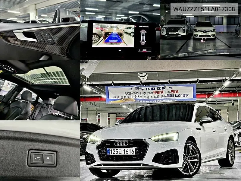 Audi A5 (F5) 45 Tfsi Quattro Premium Sportback VIN: WAUZZZF51LA017308 Lot: 38193289