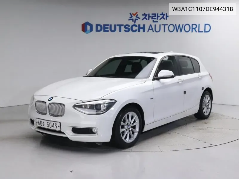 BMW 1 Series (F20) 118D Urban Pack 1 5-Door VIN: WBA1C1107DE944318 Lot: 38180104