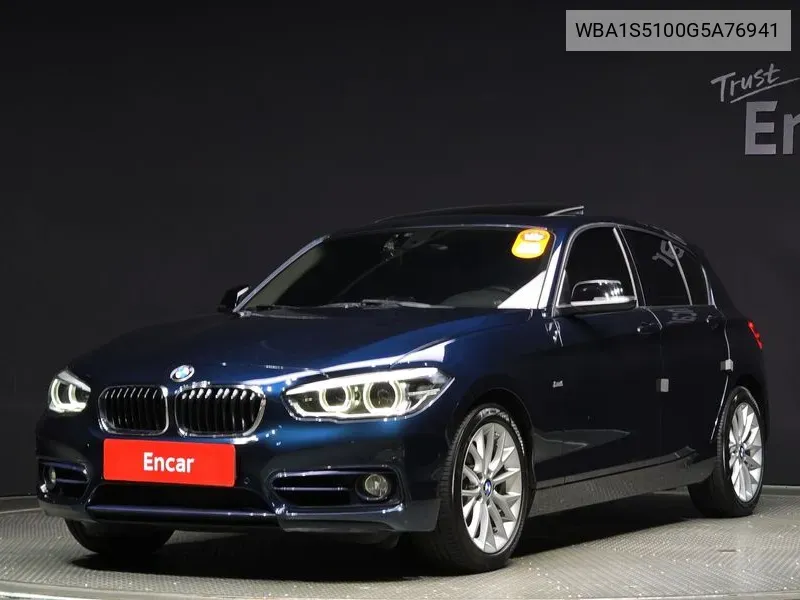 BMW 1 Series (F20) 118D Sports 5-Door VIN: WBA1S5100G5A76941 Lot: 38000200