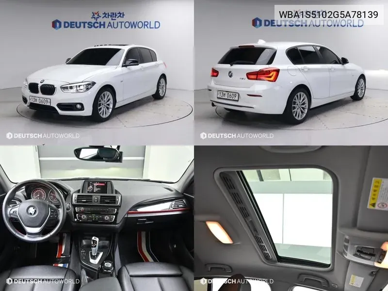 BMW 1 Series (F20) 118D Sports 5-Door VIN: WBA1S5102G5A78139 Lot: 38112904