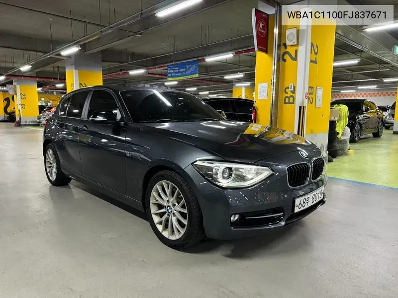 BMW 1 Series (F20) 118D Sports 5-Door VIN: WBA1C1100FJ837671 Lot: 38128794