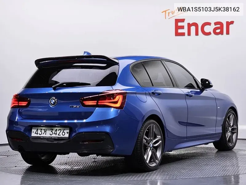 BMW 1 Series (F20) 118D M Sports Shadow 5-Door VIN: WBA1S5103J5K38162 Lot: 38165859