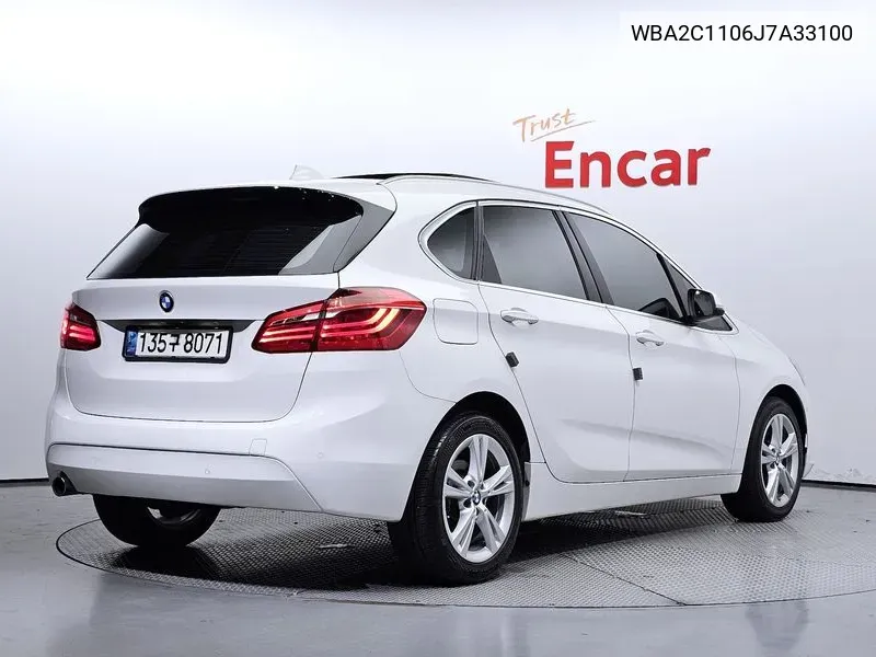 BMW 2 Series Active Tourer (F45) Joy VIN: WBA2C1106J7A33100 Lot: 38001361