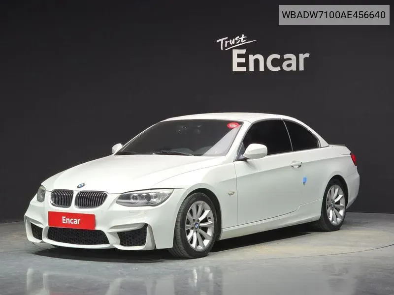 BMW 3 Series (E90) 328I Convertible VIN: WBADW7100AE456640 Lot: 38186636