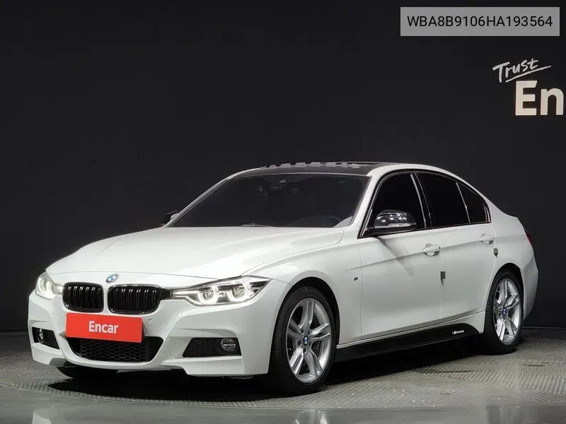 BMW 3 Series (F30) 330I M Sports VIN: WBA8B9106HA193564 Lot: 38191148