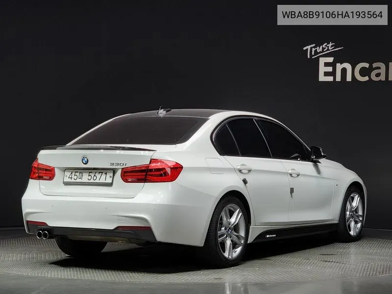 BMW 3 Series (F30) 330I M Sports VIN: WBA8B9106HA193564 Lot: 38191148