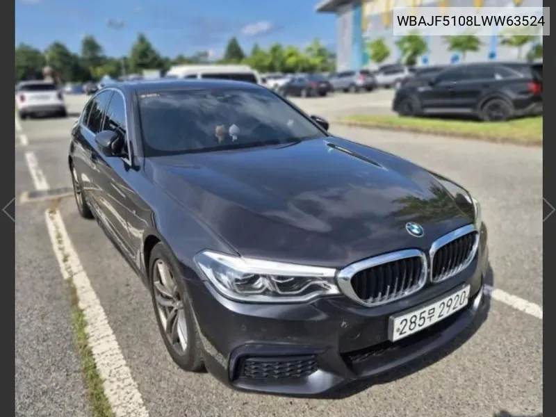 BMW 5 Series (G30) 520D xDrive M Sport Plus VIN: WBAJF5108LWW63524 Lot: 38191385