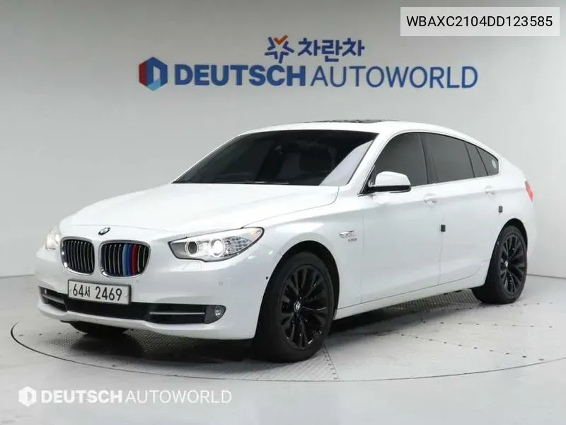 BMW 5 Series Gt (F07) Gt 30D xDrive VIN: WBAXC2104DD123585 Lot: 38171429