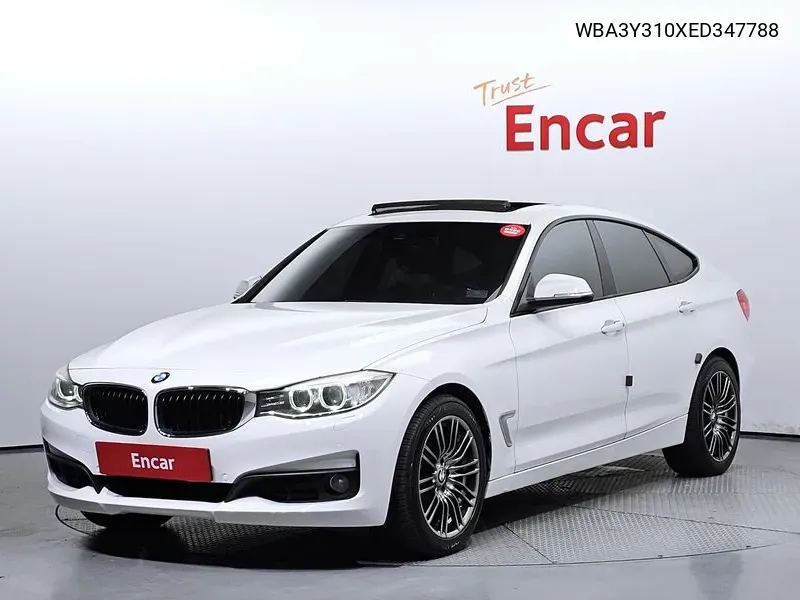 BMW 3 Series Gt (F34) Gt 320D VIN: WBA3Y310XED347788 Lot: 38177253