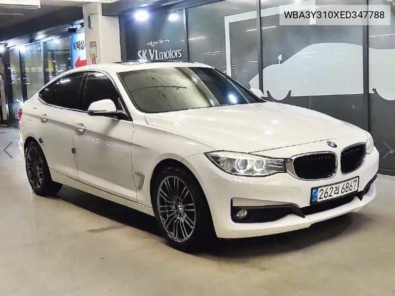 BMW 3 Series Gt (F34) Gt 320D VIN: WBA3Y310XED347788 Lot: 38182600