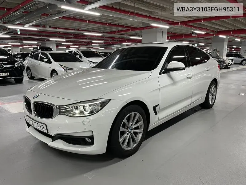 BMW 3 Series Gt (F34) Gt 320D VIN: WBA3Y3103FGH95311 Lot: 38180761