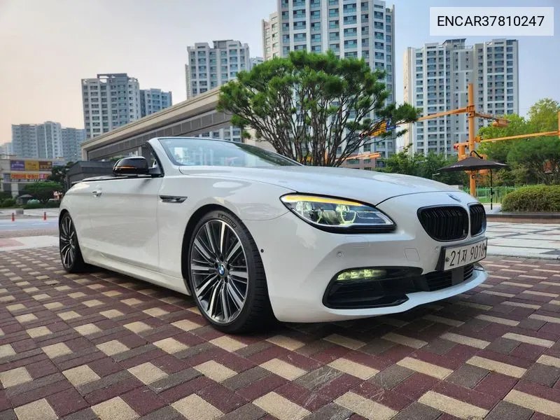 BMW 6Er 650I Convertible, 2017 VIN: WBABF5108HD929553 Lot: 37810247