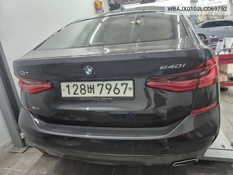 BMW 6 Series Gt (G32) 640I xDrive M Sports VIN: WBAJX0102LCD69752 Lot: 38193439