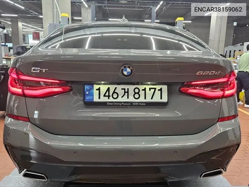 BMW 6 Series Gt (G32) 620D M Sports VIN: ENCAR38159062 Lot: 38159062