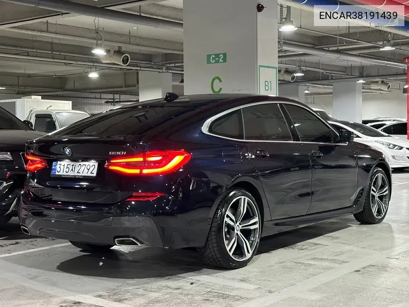 BMW 6 Series Gt (G32) 630I xDrive M Sports VIN: ENCAR38191439 Lot: 38191439