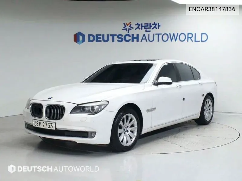 BMW 7 Series (F01) 740I VIN: ENCAR38147836 Lot: 38147836