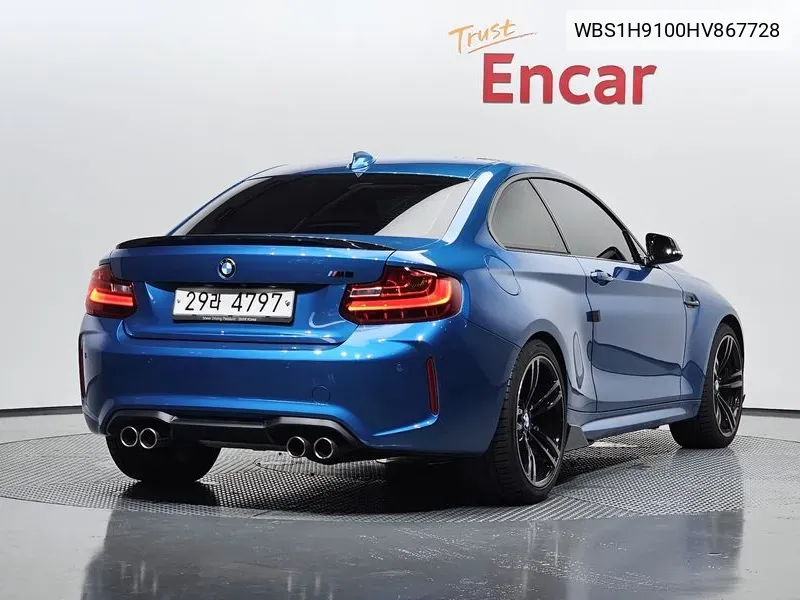 BMW M2 (F87) M2 Coupe VIN: WBS1H9100HV867728 Lot: 38155174