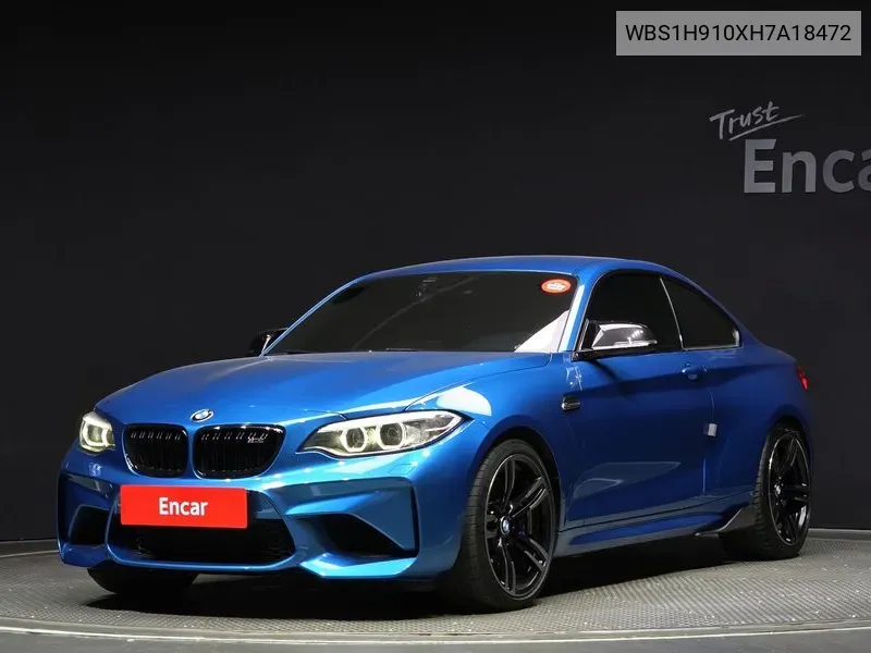 BMW M2 (F87) M2 Coupe M Performance Steering Wheel Edition VIN: WBS1H910XH7A18472 Lot: 38110943