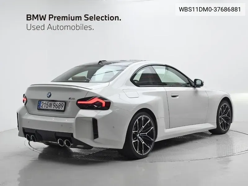 BMW M2 (G87) M2 Coupe VIN: WBS11DM0-37686881 Lot: 37686881