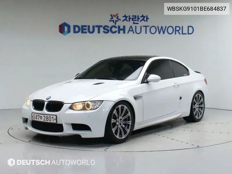 BMW M3 (E90) M3 Coupe VIN: WBSKG9101BE684837 Lot: 38152498