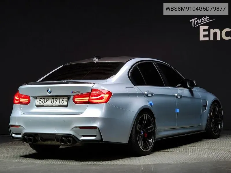 BMW M3 (F80) M3 Sedan Performance Silencer Edition VIN: WBS8M9104G5D79877 Lot: 38173235