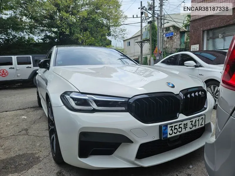 BMW M5 (F90) M5 Sedan Competition VIN: ENCAR38187338 Lot: 38187338