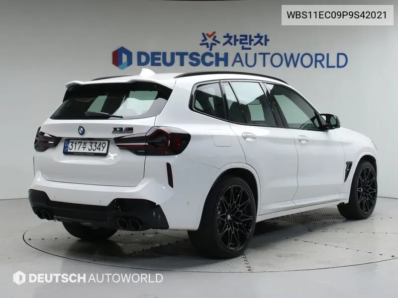 BMW X3M (G01) 3.0 Competition VIN: WBS11EC09P9S42021 Lot: 37945968