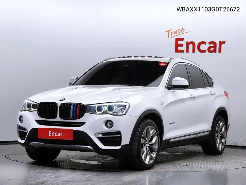 BMW X4 (F26) xDrive20D VIN: WBAXX1103G0T26672 Lot: 38173283