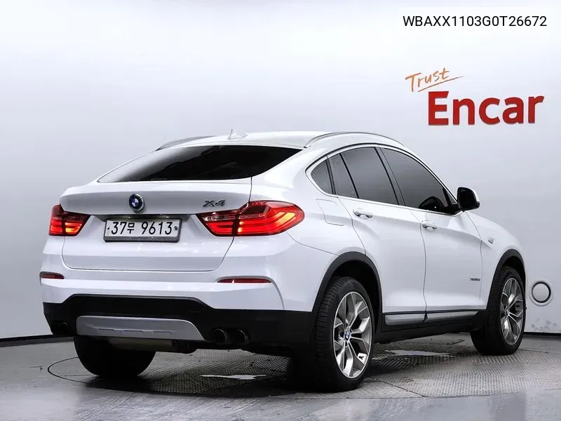 BMW X4 (F26) xDrive20D VIN: WBAXX1103G0T26672 Lot: 38173283