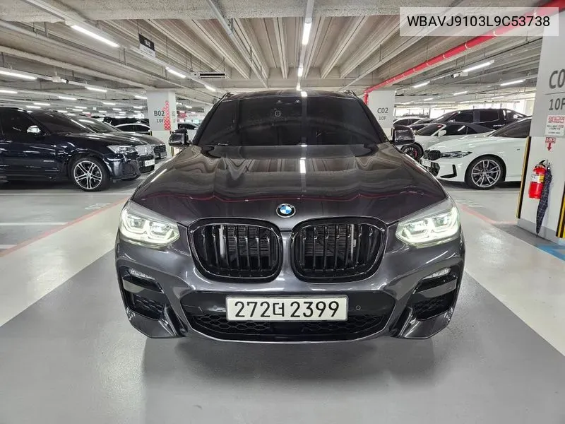 BMW X4 (G02) xDrive20D M Sports VIN: WBAVJ9103L9C53738 Lot: 38136908