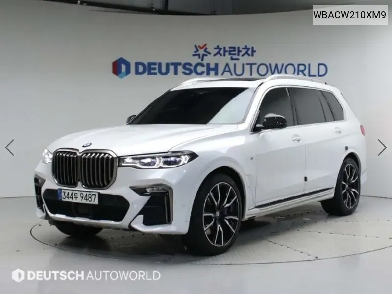 BMW X7 (G07) ​​xDrive 40I M Sports 6-Seater VIN: WBACW210XM9 Lot: 38155804