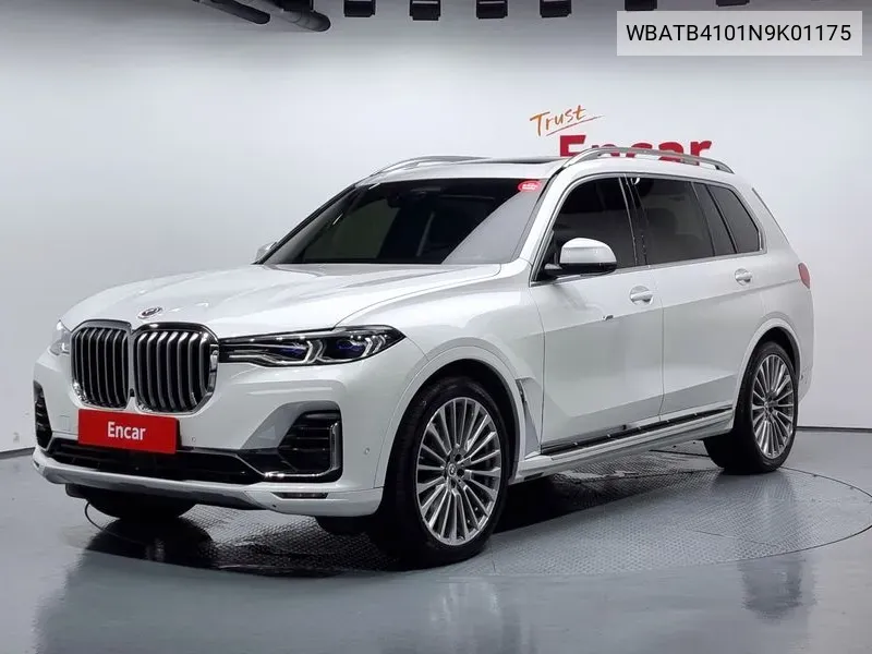 BMW X7 (G07) ​​xDrive 40D Design Pure Excellence 7-Seater VIN: WBATB4101N9K01175 Lot: 38159619