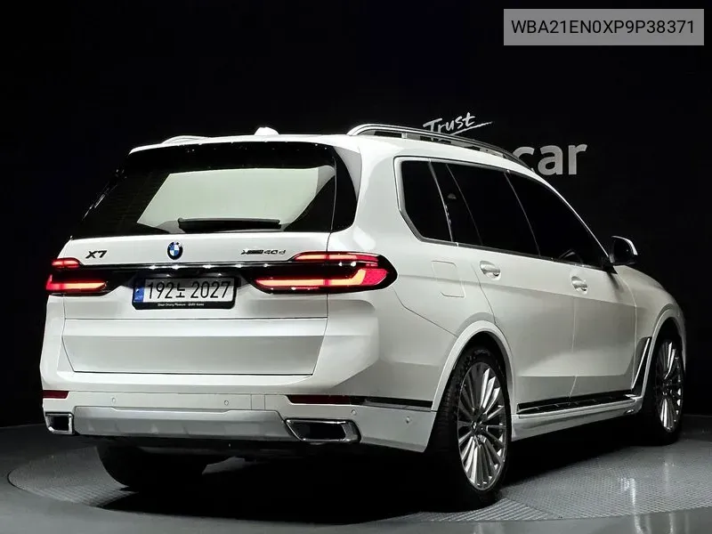 BMW X7 (G07) ​​xDrive 40D Design Pure Excellence 7-Seater VIN: WBA21EN0XP9P38371 Lot: 38149441