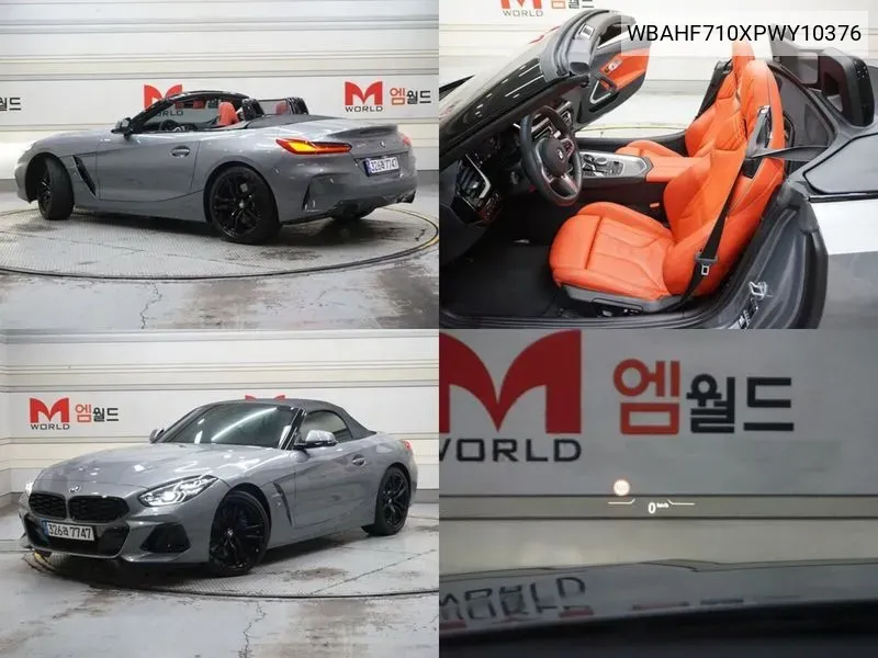 BMW Z4 (G29) Sdrive20I M Sports VIN: WBAHF710XPWY10376 Lot: 38180966