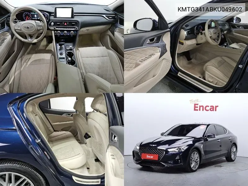 Genesis G70 2.0T Elite VIN: KMTG341ABKU049602 Lot: 38152259