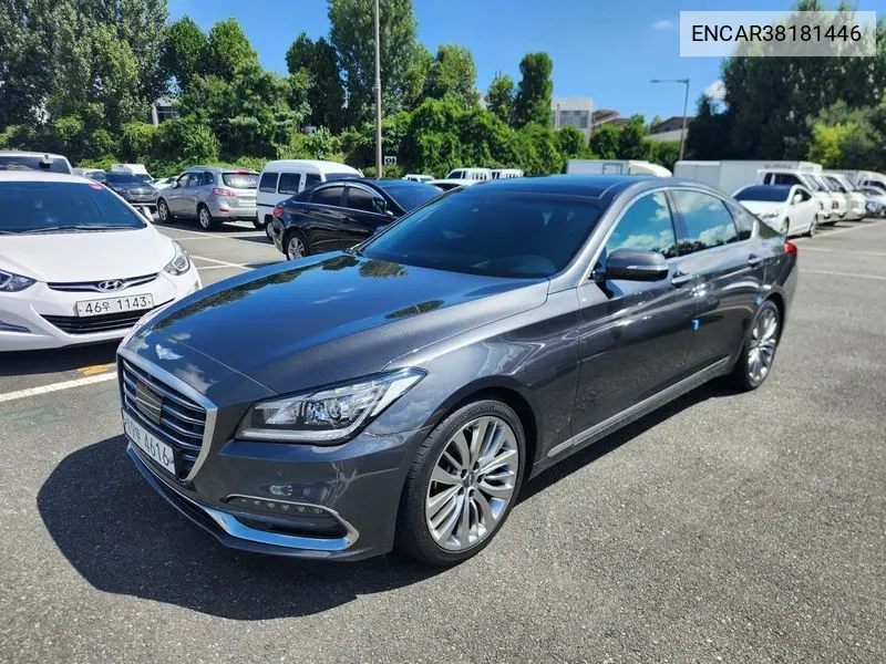 Genesis G80 3.3 Gdi Awd Premium Luxury VIN: ENCAR38181446 Lot: 38181446