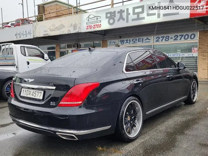 Genesis Eq900 5.0 Gdi Awd Prestige VIN: KMHG541HDGU022517 Lot: 38182838