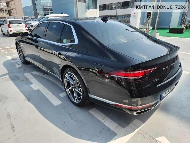 Genesis G90 (Rs4) Gasoline 3.5 Turbo Awd VIN: KMTFA41DDNU017026 Lot: 38169980