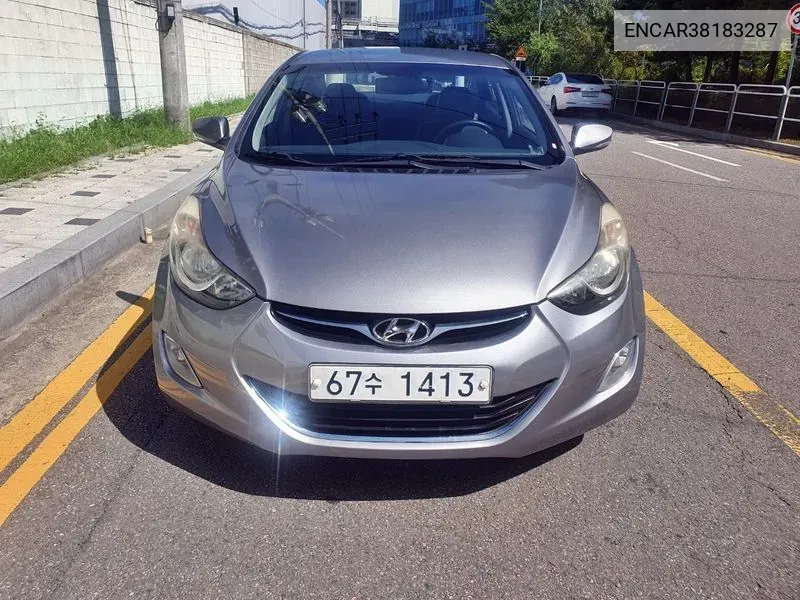 Hyundai Avante Md M16 Gdi Luxury VIN: ENCAR38183287 Lot: 38183287