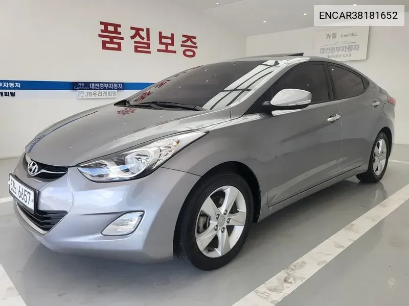 Hyundai Avante Md M16 Gdi Luxury VIN: ENCAR38181652 Lot: 38181652