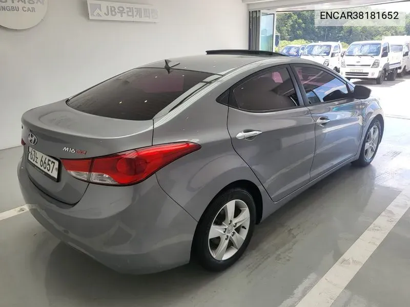 Hyundai Avante Md M16 Gdi Luxury VIN: ENCAR38181652 Lot: 38181652