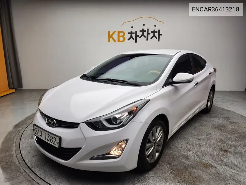 Hyundai The New Avante 1.6 Gdi Smart Basic Model VIN: ENCAR36413218 Lot: 36413218