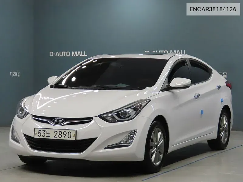 Hyundai The New Avante 1.6 Gdi Modern Basic Model VIN: ENCAR38184126 Lot: 38184126