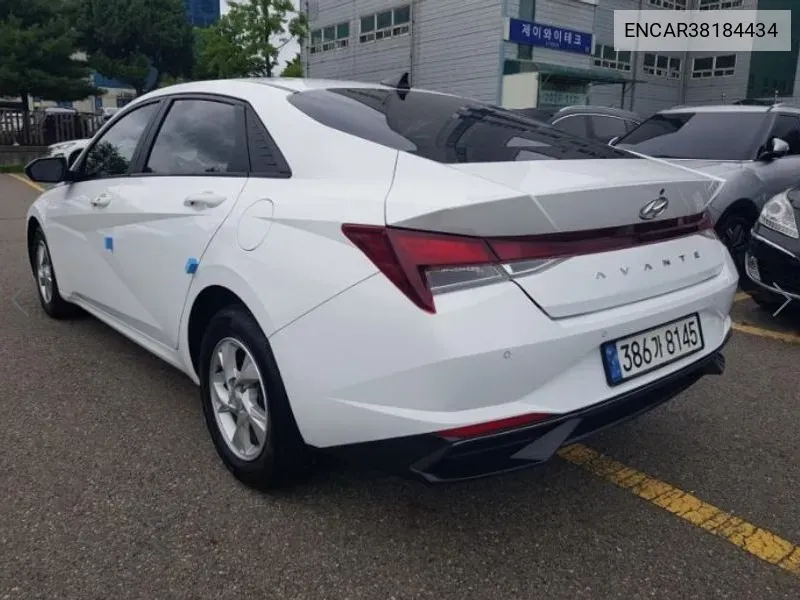 Hyundai Avante (Cn7) 1.6 Modern VIN: ENCAR38184434 Lot: 38184434