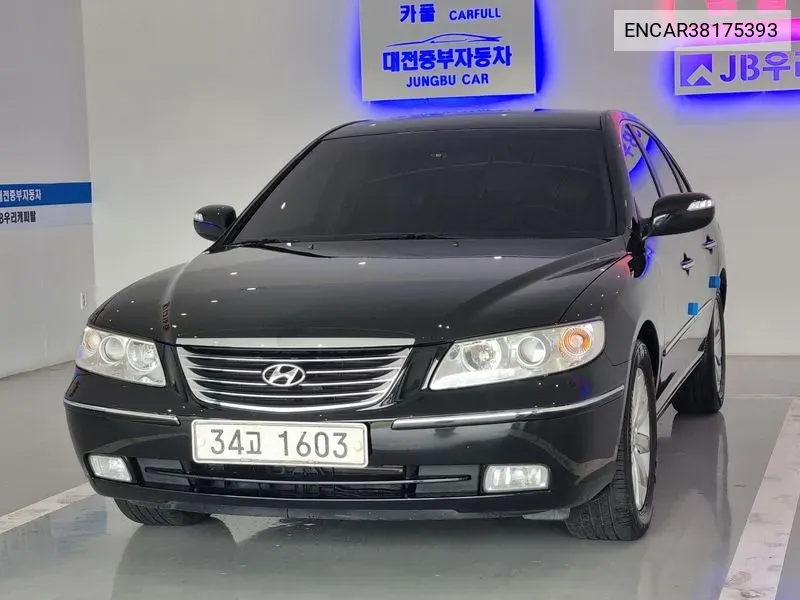 Hyundai Grandeur New Luxury Q270 Luxury Smart Pack VIN: ENCAR38175393 Lot: 38175393