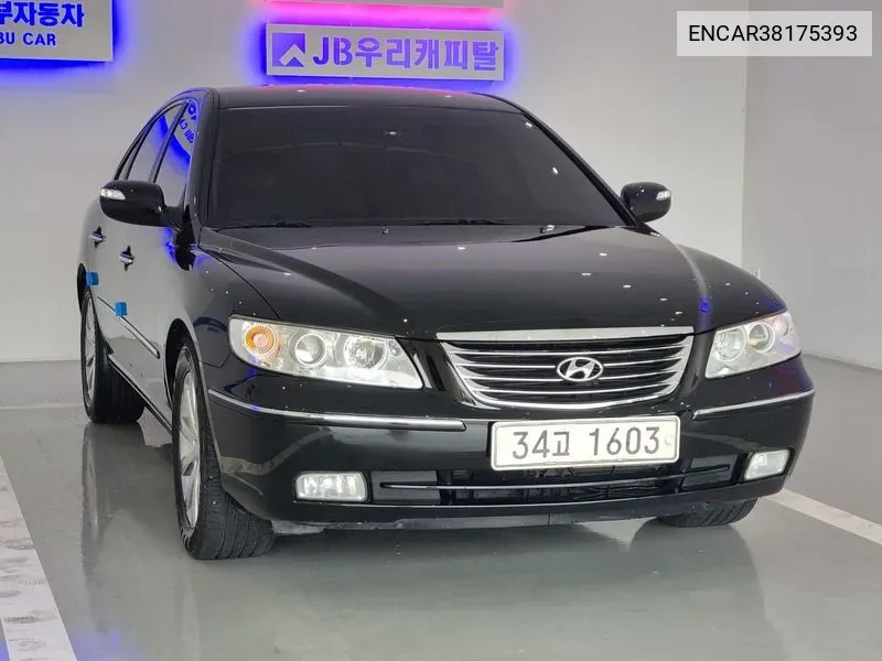 Hyundai Grandeur New Luxury Q270 Luxury Smart Pack VIN: ENCAR38175393 Lot: 38175393