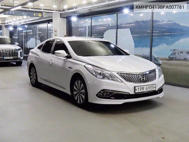 Hyundai Grandeur Hg Hybrid Premium VIN: KMHFG413BFA007781 Lot: 38183358