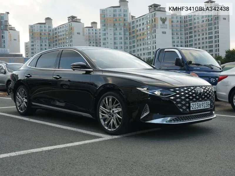 Hyundai The New Grandeur Ig 3.3 Calligraphy VIN: KMHF341GBLA342438 Lot: 38182139