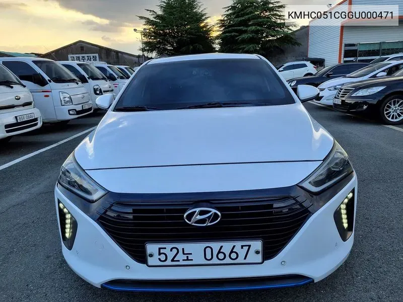 Hyundai Ioniq Hybrid Q VIN: KMHC051CGGU000471 Lot: 38180765